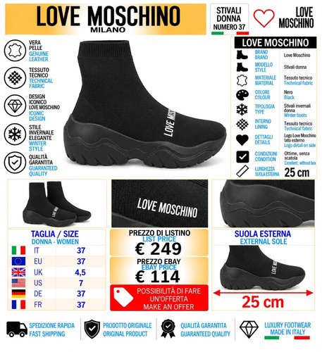 Love moschino damen sneakers - moschino,
