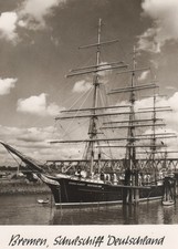 AK - Bremen - Schulschiff Deutschland - Segelschiff