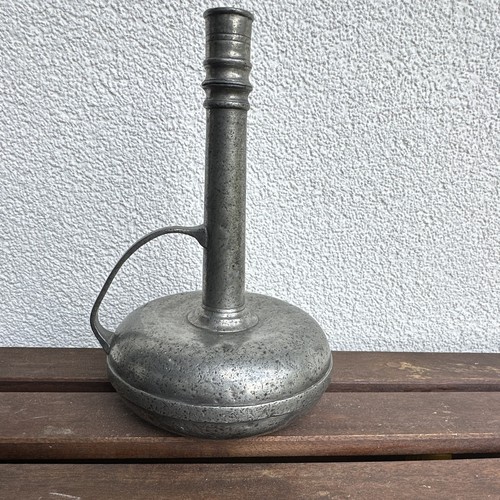 Zinn kanne flasche mit - mit, henkel