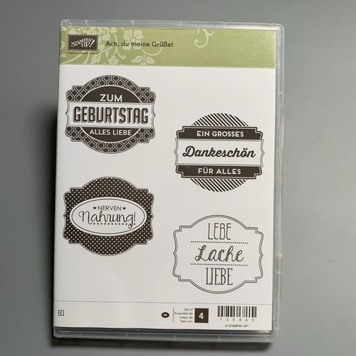Stampin stempelset - stampin’, up!