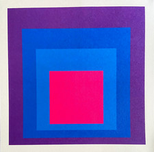 Josef Albers Lithographie