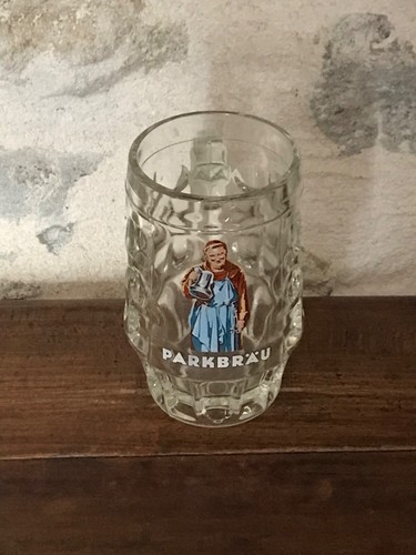 Parkbrau glas bierkrug - glas, bierkrug,