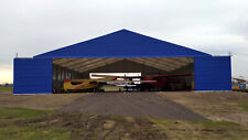 15x20x4 Flugzeug Hangar Trapezblech Neu Halle für Flugzeuge Leichtbauhalle
