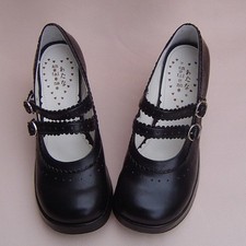 schwarz black gothic Shoes