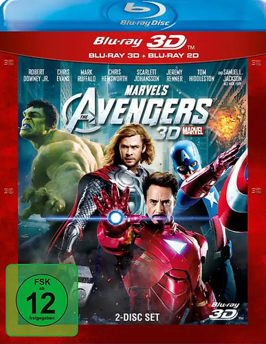 Marvel the avengers - the, 3d
