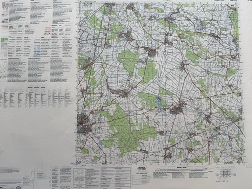 Topographische karte l3726 - karte,