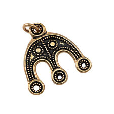 Wikinger Kettenverteiler bronze "Öland", 1 Stück Perlenverteiler 