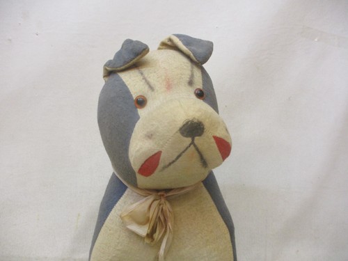 27313 altes stofftier bully - x-27313 altes,