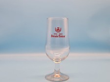 Dorada Baleard Cerveza especial Brauerei altes Bierglas Bier Glas Becher