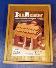 BAUMEISTER von TOKU Steinbaukasten mit Mörtel u. Kelle !
