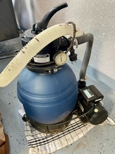 Sandfilterpumpe Pool Sandfilterpumpe 400 W 11.000 L/h vidaXL