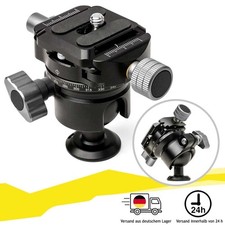 Kugelkopf (Stativkopf) mit Arca Swiss Kameraplatte, Panoramafunktion, hochwertig