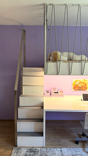 Maßgefertigtes hochbett mit - maßgefertigtes,