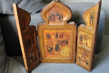 Antik Russisch Ikone