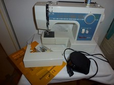 Nähmaschine Necchi 559 inkl Fußanlasser und Zubehör - wie neu - inspiziert geölt