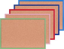 Pinnwand Korkboard IN IHRER FARBE! 40 x 60 cm Pinwand Korkwand Pinntafel Memo
