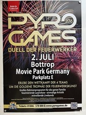 PYRO GAMES Konzertposter
