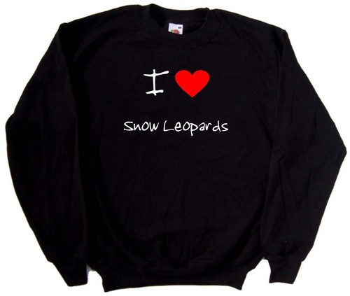 Love heart snow leopards - i,