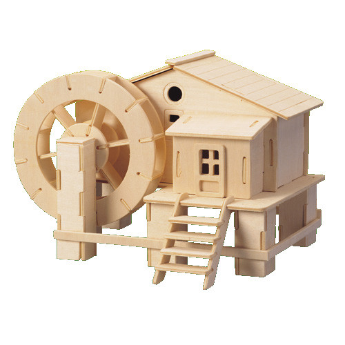 Wassermühle holzbausatz - wassermühle,