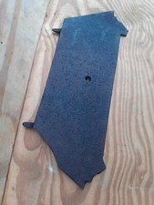 Vintage alt antik Feuer Eisen Kamin Rückklappe Schornstein Dämpfer 19"x 12"x6,5"