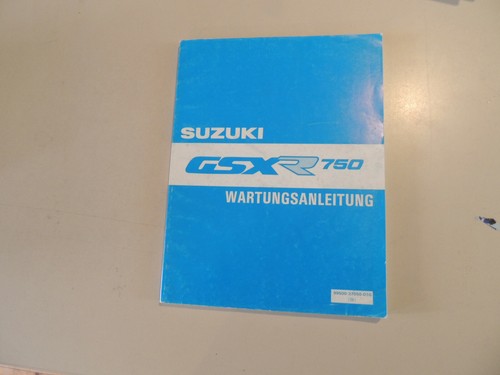 Werkstatt hand buch - suzuki, gsx