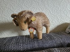 Vintage Steiff Widder Wotan Ram 1966 1522,00 With All ID Tags Rare Hard To Find