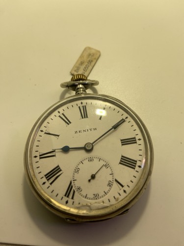 Zenith taschenuhr silber - taschenuhr,