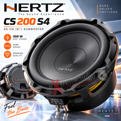 Hertz 200 subwoofer 20 - hertz, cs