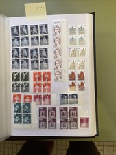 Bund Berlin Sammlung Viererblocks Dauerserien Rundstempel Postfrisch E-91