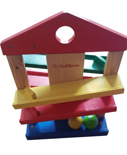 Bunte holz kugelbahn - bunte, /