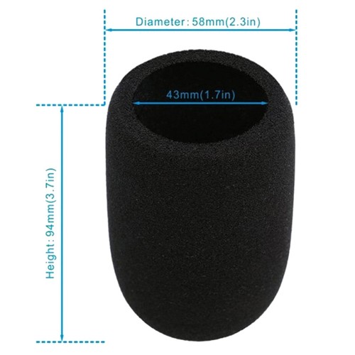 5pcs windscreen microphone - 5pcs,