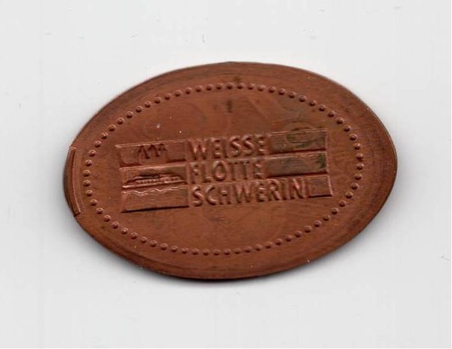 Elongated coin weisse flotte - elongated,