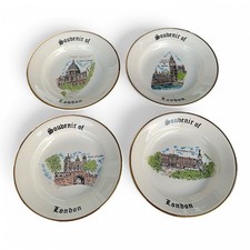 4er Set Souvenir Teller London