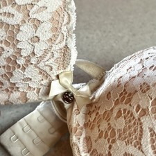 PUSH UP BH 70A Weiß Aprikot