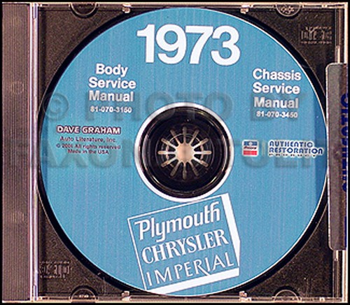 1973 chrysler shop manuell - chrysler, cd