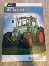 Prospekt Fendt 307 308 309 C Brochüre Schlepper Traktor F