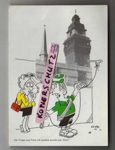 Ansichtskarte zeitz witz - ansichtskarte,