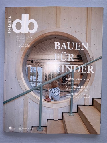 Deutsche bauzeitung 2026 - bauzeitung, db