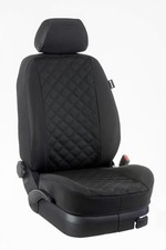 VW Golf 6 GTI / GTD / R32  Maß Sitzbezüge vorne Sportsitze: Kunstleder/schwarz