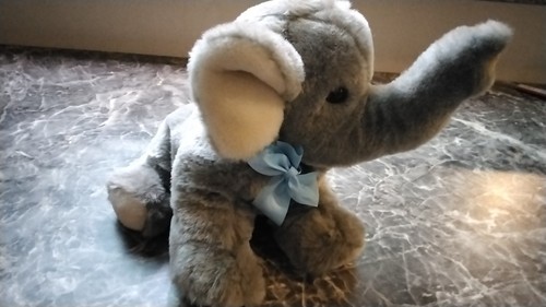 Steiff elefant grau sitzend - steiff,