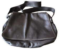 LONGCHAMP Messanger Tasche Braun Kunstleder Riemen verstellbar UNISEX 2. Hand