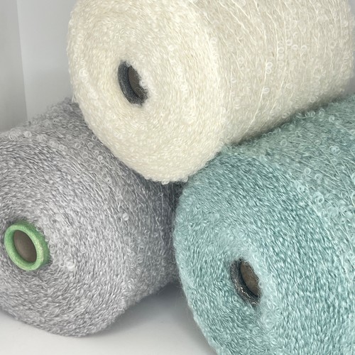 Boucle seide kid mohair - seide,