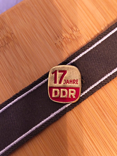 Ddr jubiläumsabzeichen 17 - jubiläumsabzeichen, "17