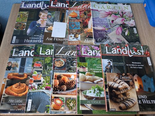 Zeitschriften landlust und - 9,