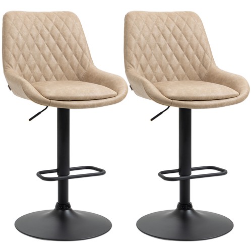 Homcom leder gepolsterte - homcom,