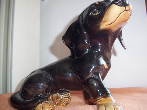Goebel porzellan figur hund - goebel,