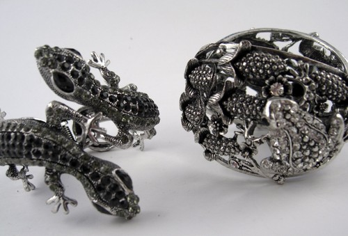 Strass tier armreif - ,