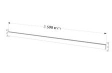 Dexion P90 Traversen Balken Lichte Weite 3.600 mm Träger Holm Palettenregal