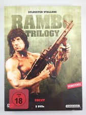 Rambo - Trilogy - Uncut (3 DVDs) - NEU & OVP - Sylvester Stallone, FSK18