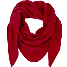 Damen Schal XXL Strick Dreieck Schal Halstuch Dreieckstuch kuschelig flauschig